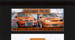 Desktop Screenshot of dubshackracing.co.uk